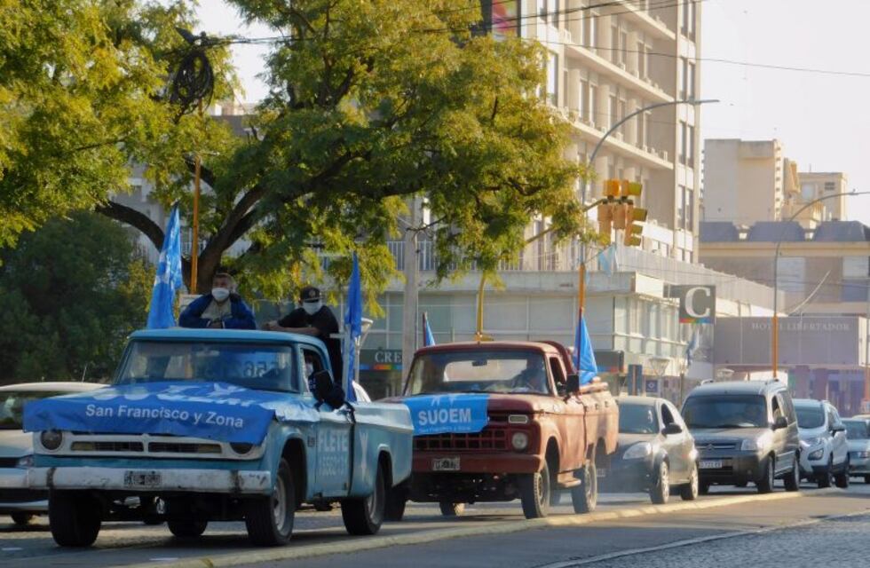 Nueva manifestación contra la Reforma Previsional en San Francisco