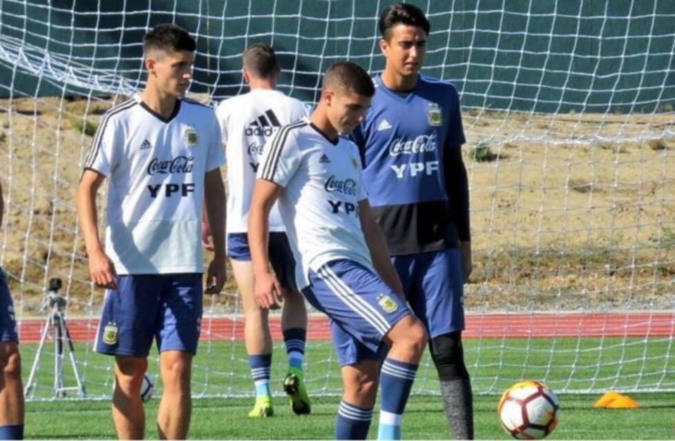 Julián Alvarez de Calchín debuta con la Selección Argentina sub 20