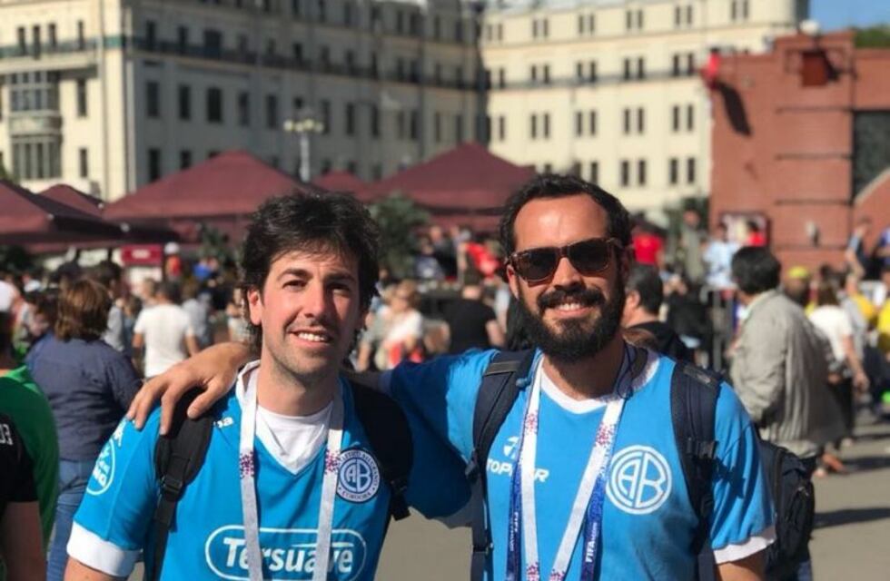 Los hinchas cordobeses que le hacen el aguante a la Selección en Rusia