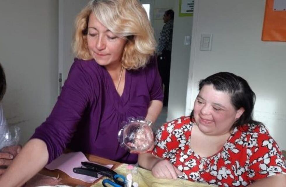 Talleres de reciclaje: la propuesta inclusiva para personas con discapacidad en Rawson
