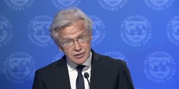 El vocero del FMI, Gerry Rice. (Foto de archivo)