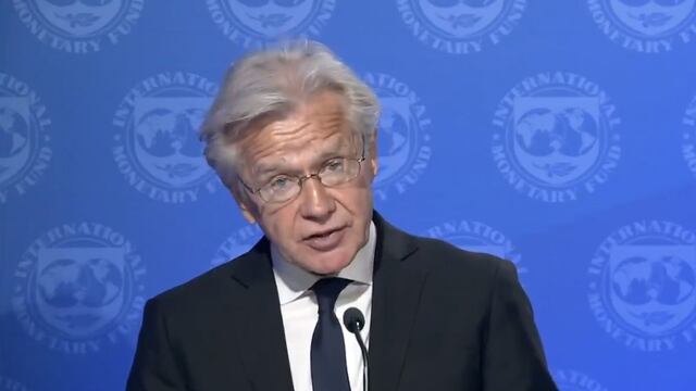 El vocero del FMI, Gerry Rice. (Foto de archivo)