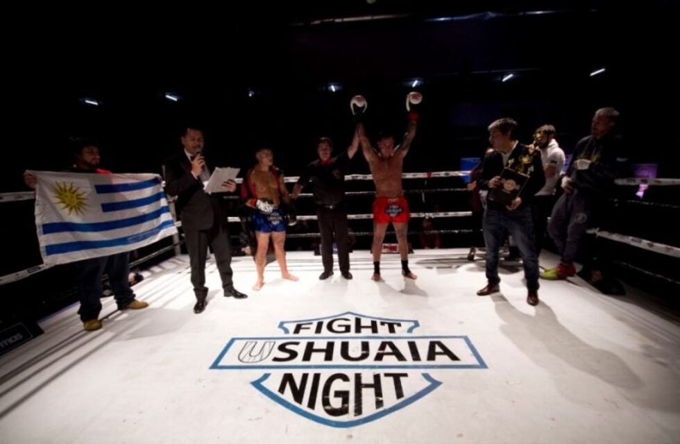 Histórica velada de Kick Boxing en Ushuaia