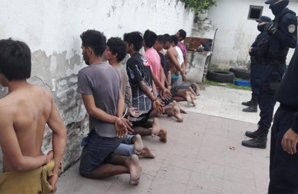 Múltiples allanamientos en La Banda: diez personas detenidas