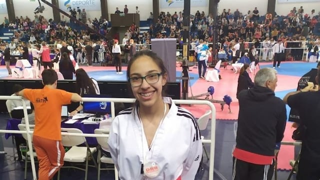 Valentina Pecchio en los Binacionales