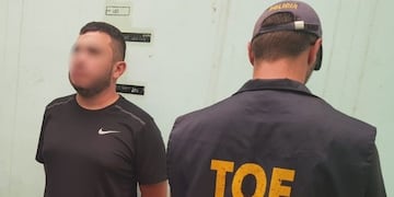 Esteban Alvarado fue detenido en Embalse Río Tercero\u002E