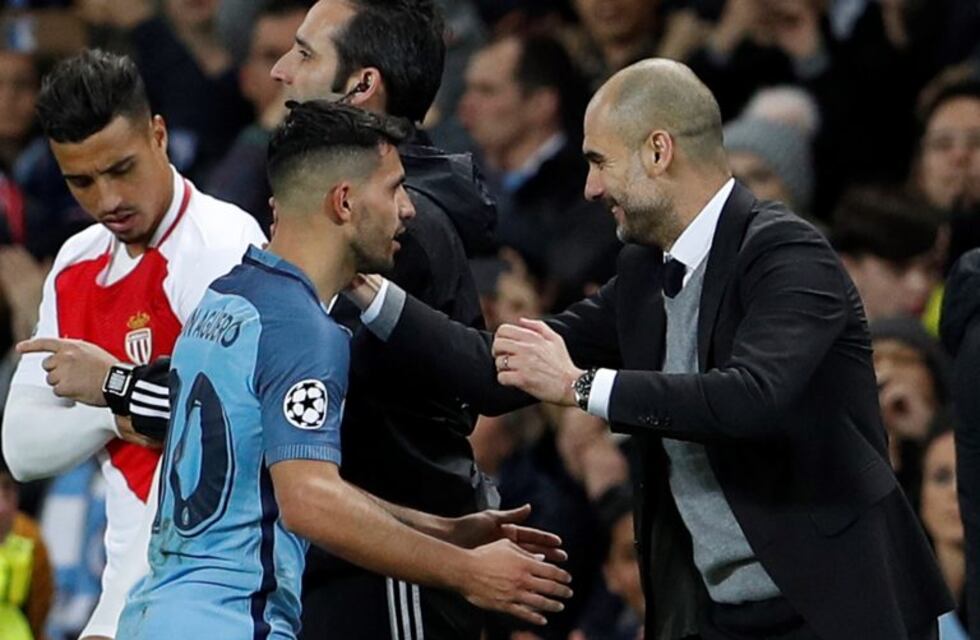 Guardiola elogió a Agüero y aseguró que tienen una relación "excepcional"