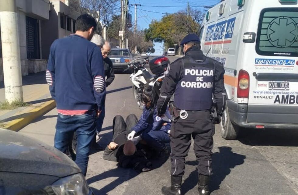 Alta Gracia: un abuelo fue embestido por un vehículo