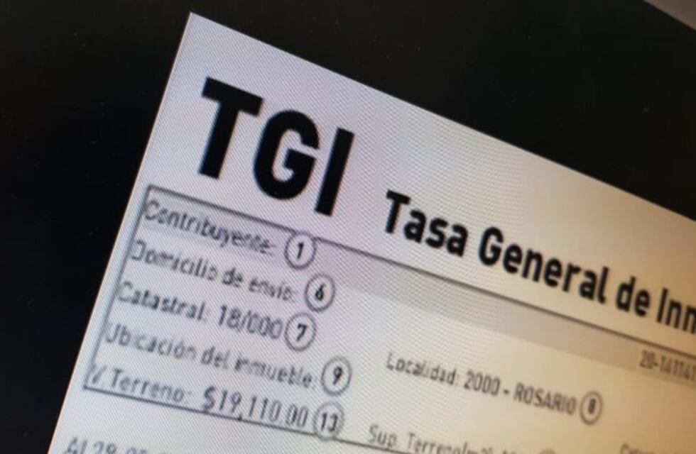Aumento de la TGI en Rosario rige desde enero con una suba del 31,9 por ciento