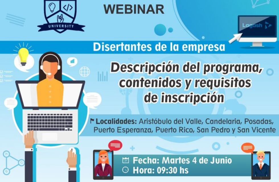 La Escuela de Robótica invita a jóvenes a participar de un "webinario"