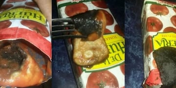 Una mujer halló “un pedazo de rata” dentro de una caja de puré de tomates\u002E (Web)