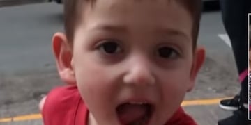 Benicio resultó herido el viernes por un motociclista que terminó dándose a la fuga\u002E (Captura de pantalla)