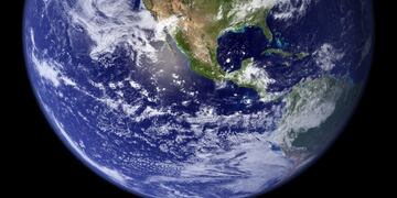 (FILES)This March 2, 2010 file photo shows a NASA image of the Earth in a composition shot which shows the entire North American continent, Central America, the northern half of South America, Greenland and the Pacific and Atlantic Oceans\u002E Last month was so hot it set a new record for the planet, marking the warmest May over land and water since record-keeping began in 1880, US authorities said on June 23, 2014\u002E The combined average temperature across the globe was 59\u002E93°F (15\u002E54°C), or 1\u002E33°F (0\u002E74°C) above the 20th century average, said the National Oceanic and Atmospheric Administration\u002E The previous record for May was set in 2010\u002E \