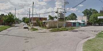 La esquina donde ocurrió el tiroteo (Foto: Google Maps)
