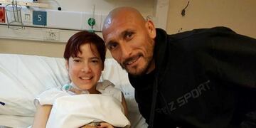 Nunca Chola\u002E El gran volante de Talleres, firme junto a la Melli\u002E