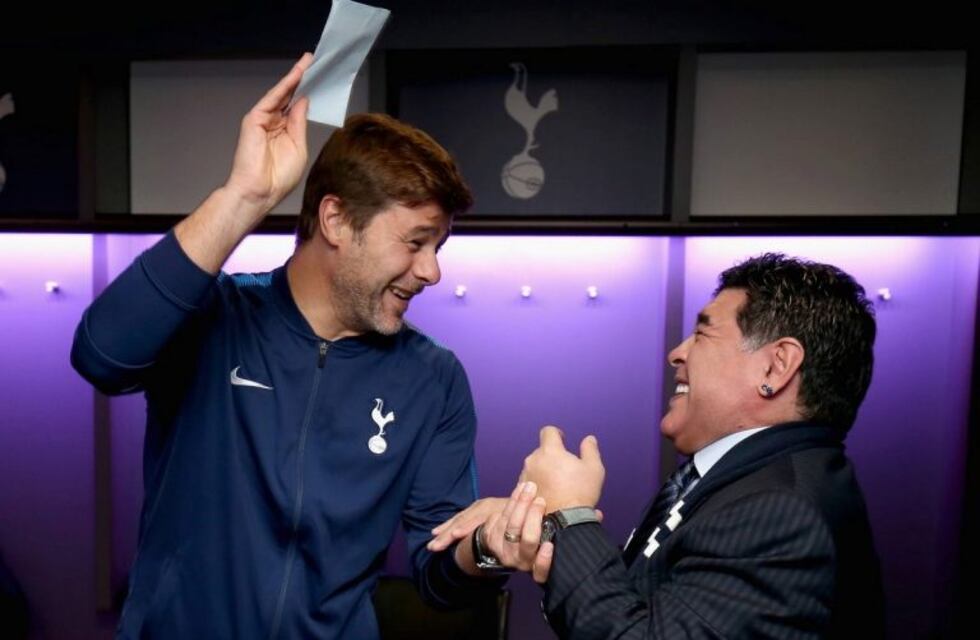 Unidos por la Lepra: Pochettino se sorprendió por los recuerdos de Maradona en Newell's