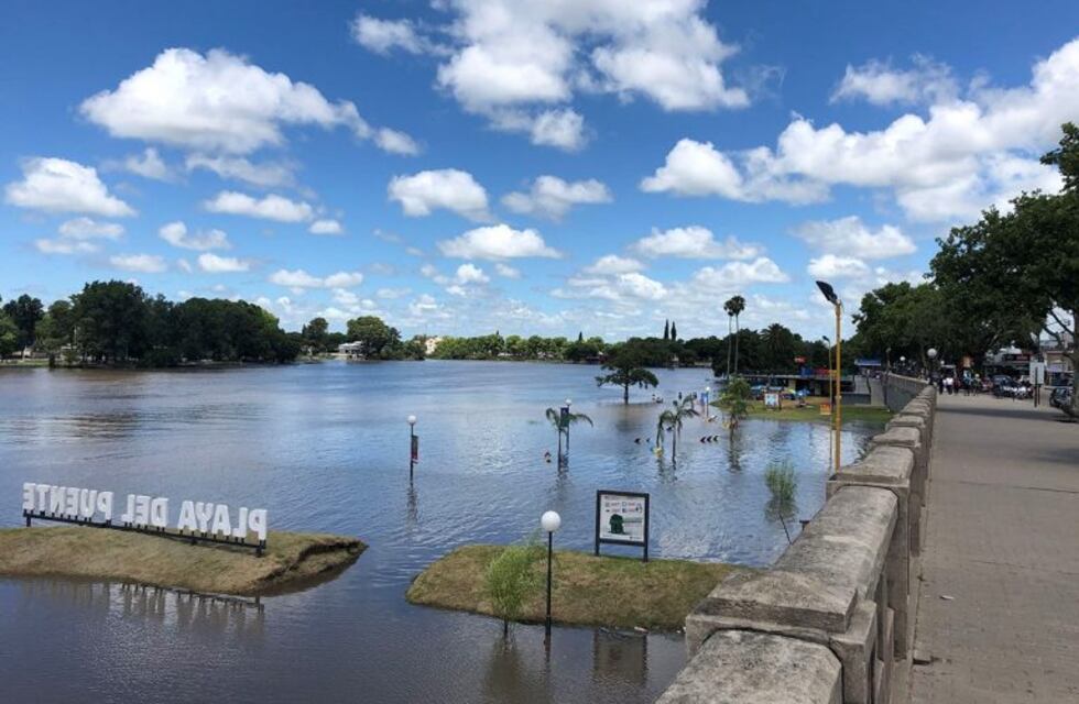 Preocupa la situación del río Gualeguaychú ante la intensa lluvia caída