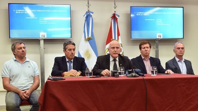 Lifschitz anunciu00f3 una bateru00eda de medidas para mejorar el transporte interurbano