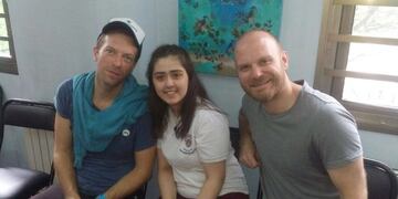 Dominique con los Coldplay, este miércoles\u002E