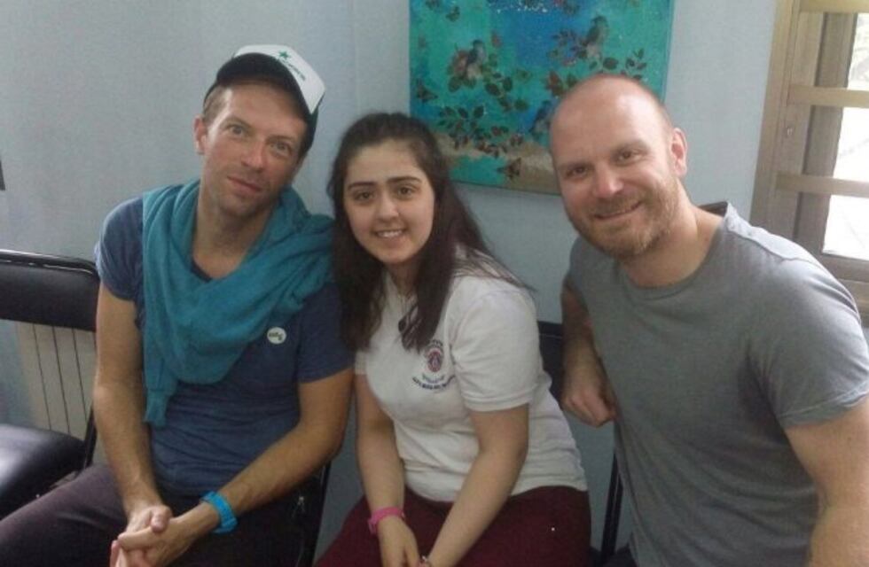 Dominique Lescano, la cordobesita que estuvo con Coldplay