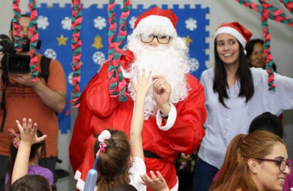 Celebraron la Navidad en Buenos Aires con chicos derivados por razones de salud
