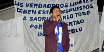 Adrián Mendieta, intendente de El Carmen