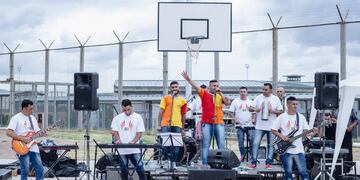 encuentro de música en el penal Almafuerte de Mendoza