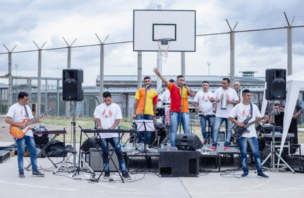 Realizaron el Festival Santa Cecilia en el penal de Almafuerte