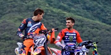 Kevin y Luciano Benavidez (Twitter)