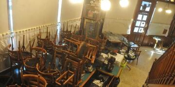 Campaña No más #sillasalrevés del sector gastronómico (Web)