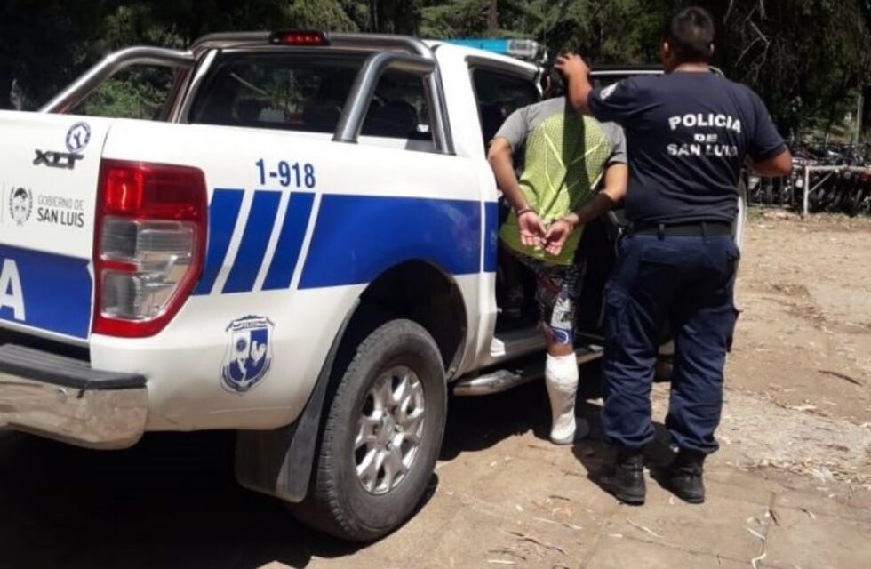 Robó 32 cajas de vino de un camión de carga y lo detuvieron