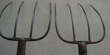 El agresor atacó a su vecino con un rastrillo\u002E (Archivo)