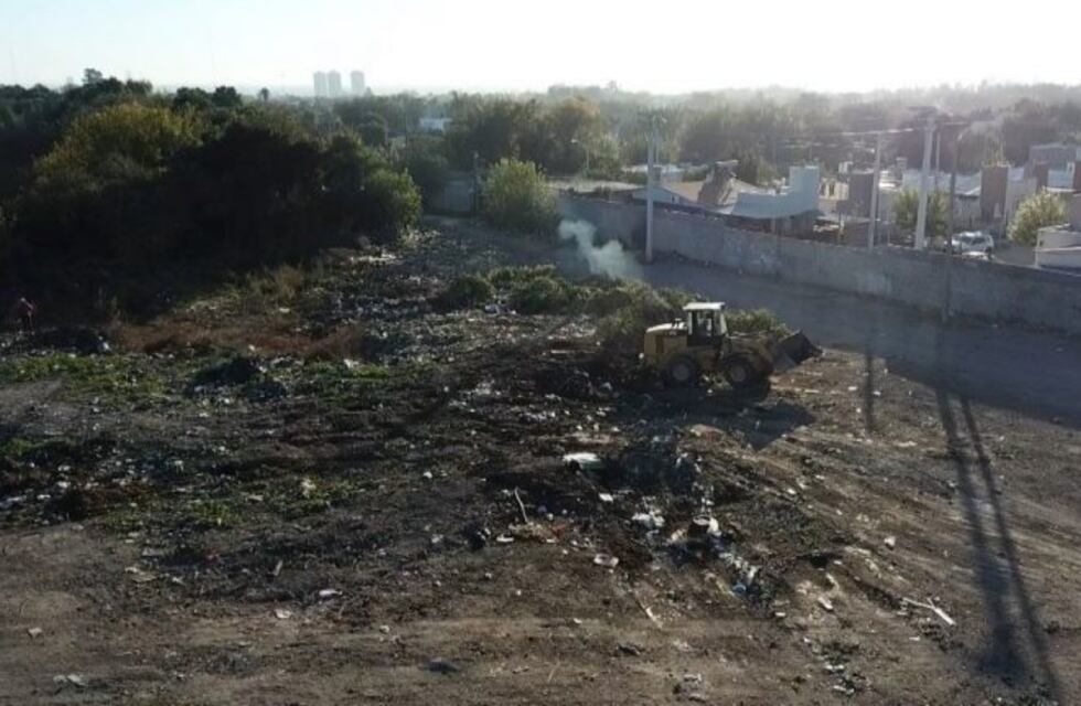 La Municipalidad limpió el "basural más grande de la ciudad"