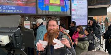 En apenas dos horas se agotaron las entradas para el show de Charly García en el Luna Park\u002E (Twitter)