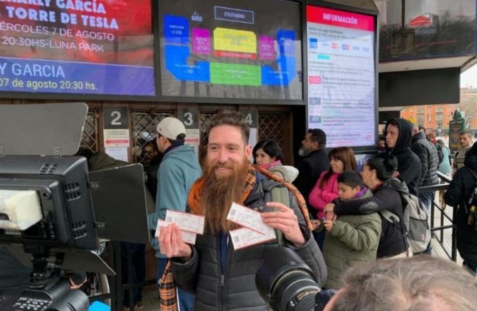 En apenas dos horas se agotaron las entradas para el show de Charly García en el Luna Park