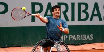 Fernu00e1ndez no pudo en la final de Roland Garros\u002E