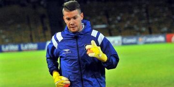 El arquero habló del momento Albiazul, del nuevo DT y de Andrés Cubas, uno de los refuerzos\u002E