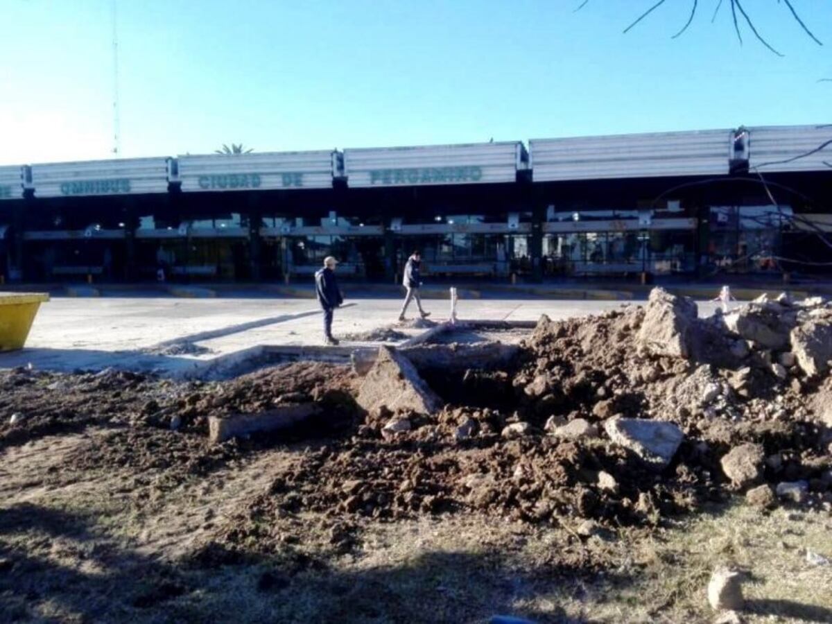 Terminal Omnibus Pergamino obras