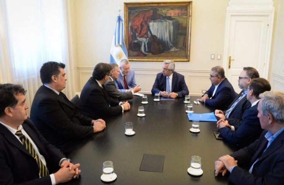 El Gobernador y el Vicegobernador fueron recibidos por el presidente Alberto Fernández