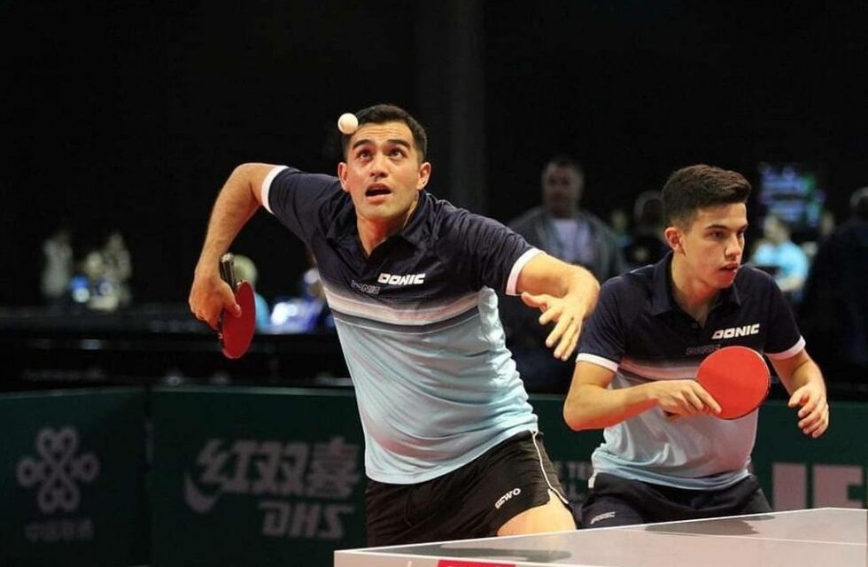 Panamericano Tenis de Mesa: medallas para los referentes mendocinos y argentinos, Gastón Alto y ‘Santi’ Lorenzo