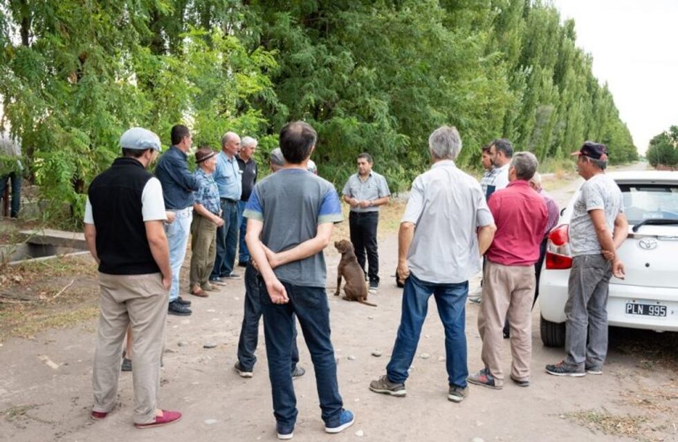 Reactivaron el quinto consorcio de riego en Alvear