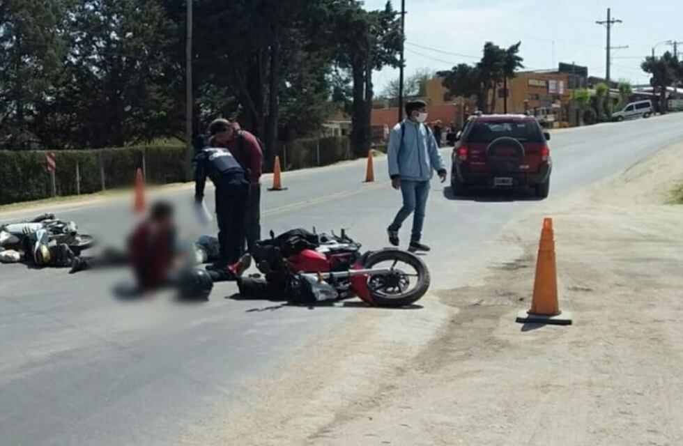 Otra tarde de accidentes de motos