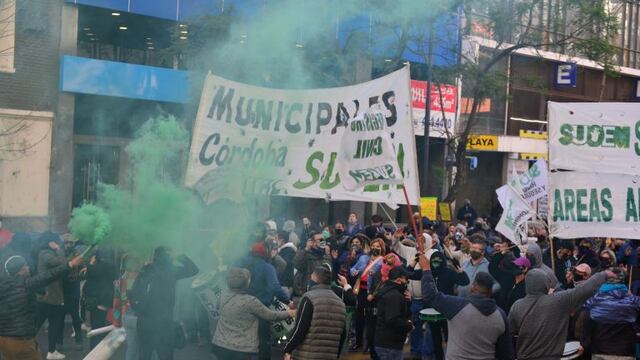Los municipales volvieron a marchar\u002E