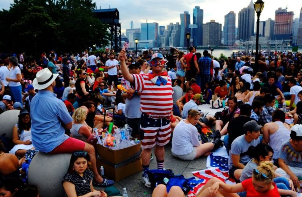 Los looks más extravagantes en los festejos por el Día de la Independencia en Estados Unidos