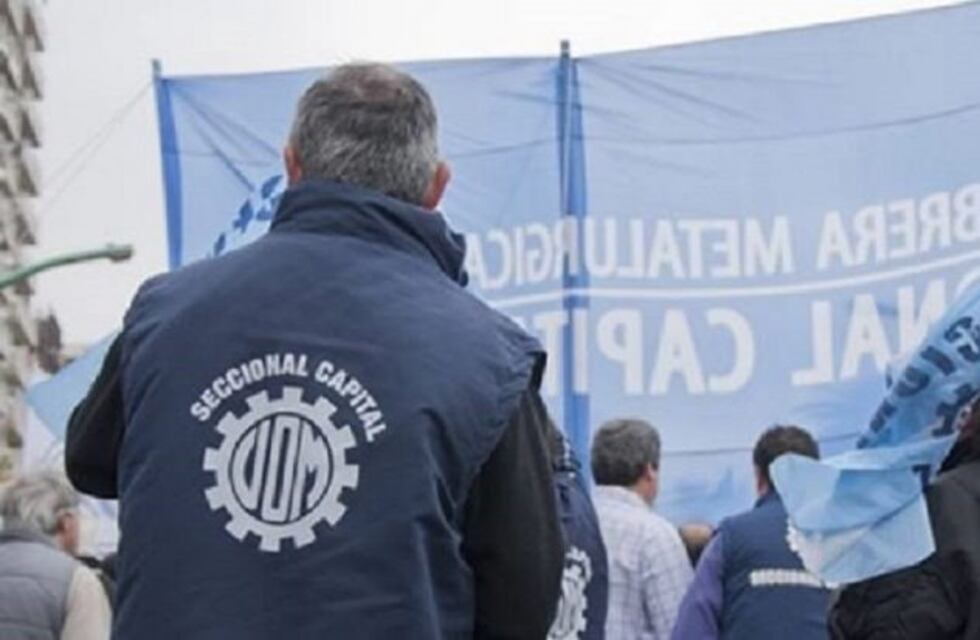 Metalúrgicos protestaron en el centro