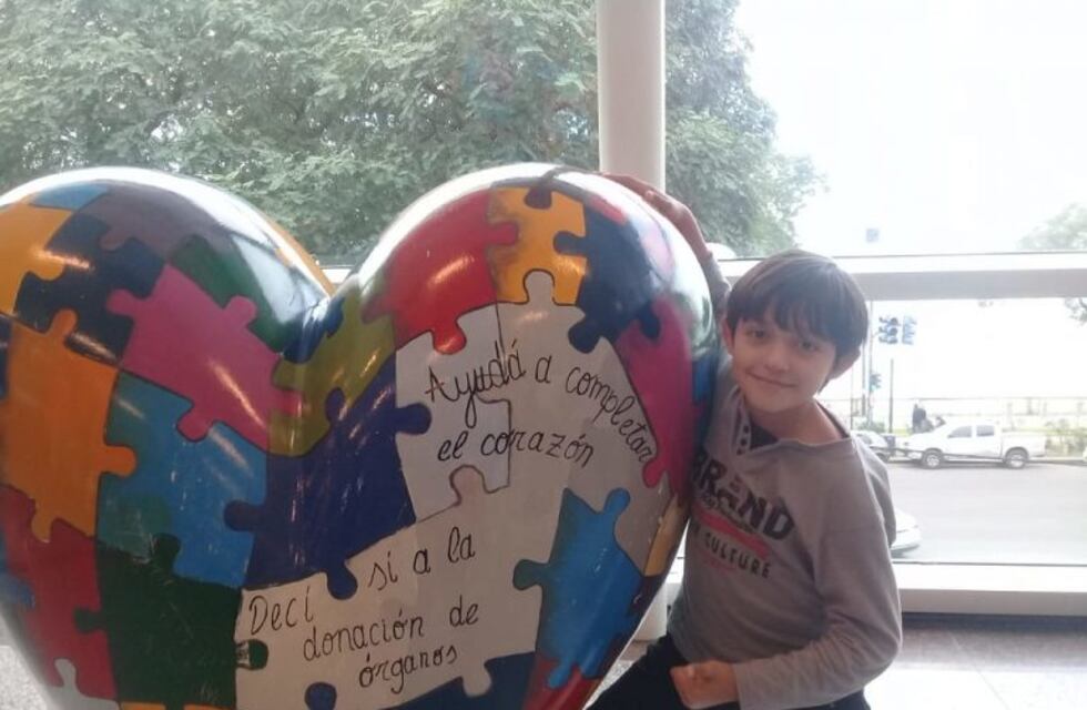 Mateo, una prueba de que donar órganos es donar vida