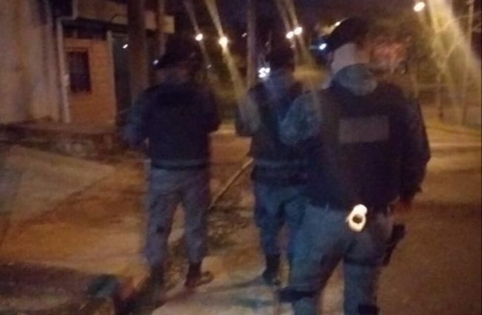 Un desorden en el barrio Parque Adam dejó un saldo de cuatro detenidos