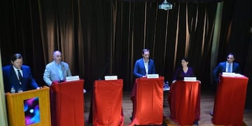 No participó la candidata del Frente de Todos Florencia Saintout (web)\u002E