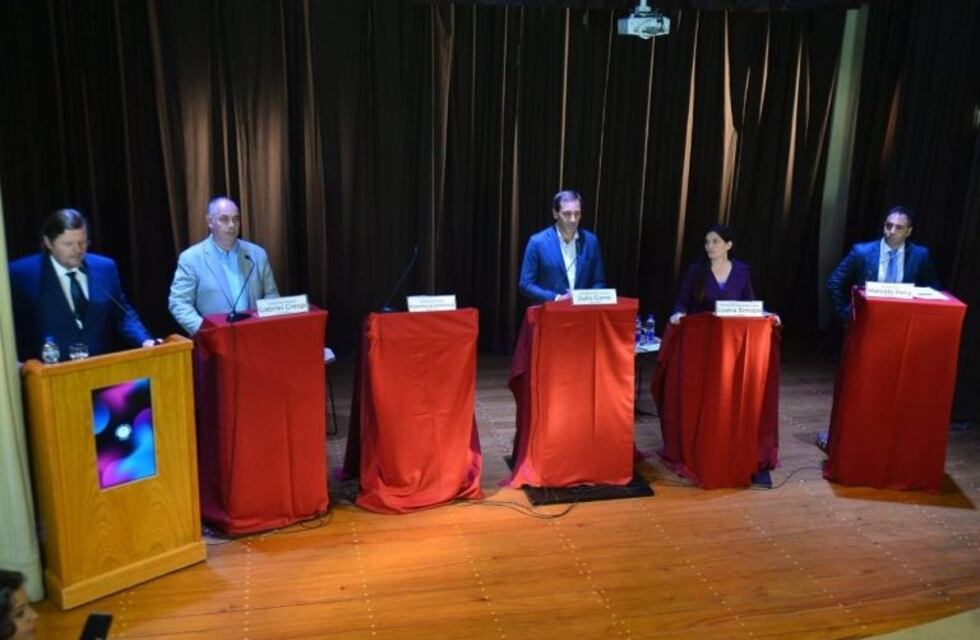 Debate de los candidatos a intendente en La Plata, propuestas y críticas