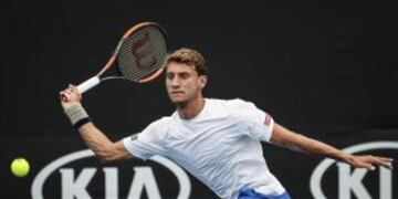 El tenista cayu00f3 en Melbourne al cabo de 1 hora y 45 minutos.